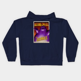 Nothing Can Kill... the Grimace! Kids Hoodie